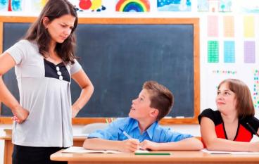 В одной «клетке» с учениками